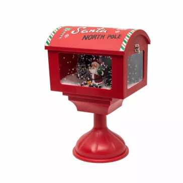   HOME LFS410 havazó postaláda, 8 dallam, 6db hidegfehér LED, elemes vagy adapteres tápellátás, beltéri kivitel