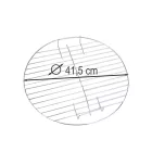 Grillrács kerek 41,5 cm