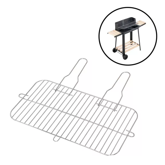 Grillrács szögletes 53,5x28 cm Grillrács szögletes 53,5x28 cm