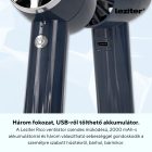 Rico kézi hordozható usb ventilátor 2000 mAh
