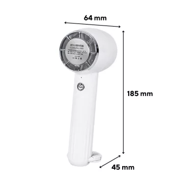 Rico kézi hordozható usb ventilátor 2000 mAh