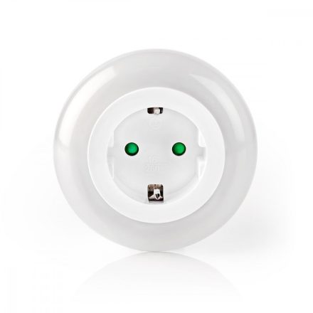 Konnektorba dugható LED éjszakai fény | Világos/sötét érzékelő | 3680 W | 10 lm | Fehér / Kék / Zöld