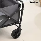Összecsukható standard kerti strandkocsi szürke