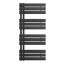 Solaro Design törölközőszárító radiátor 1200x500 mm fekete