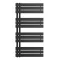 Solaro Design törölközőszárító radiátor 1200x600 mm fekete