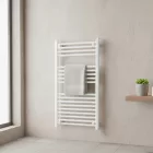 Egyenes törölközőszárító radiátor 1000x500 mm fehér