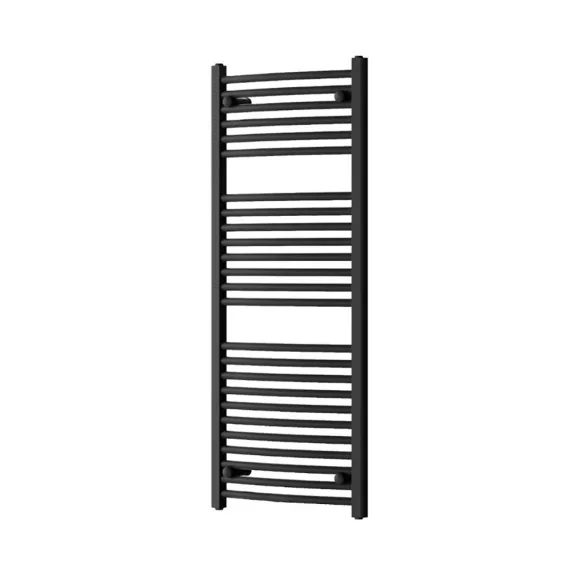 Egyenes törölközőszárító radiátor 1200x500 mm fekete Egyenes törölközőszárító radiátor 1200x500 mm fekete