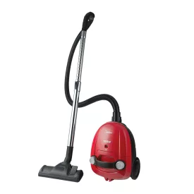   MIDEA MBO1PLRE porzsákos porszívó, 700 W, kompakt és könnyű, 1,5 literes porzsák, 5 m tápvezeték
