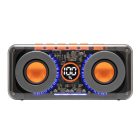 SAL MECHAPOWER vezeték nélküli hangszóró és multimédia-lejátszó, 2 x 10 W, RGB LED, BT TWS, USB-C, ~8 óra üzemidő, superbass mélysugárzó