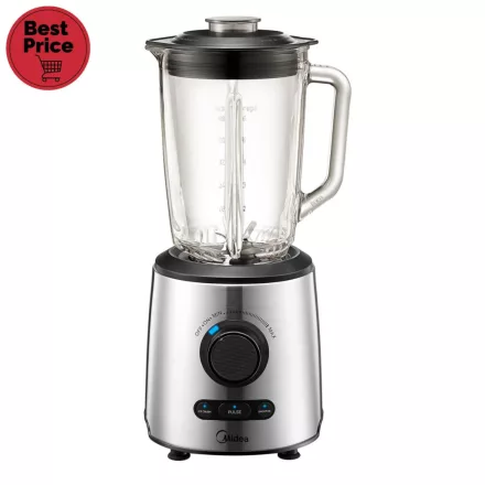 MIDEA MJ-BL5001AW2 turmixgép, 1,5L üveg tartály, állítható sebesség, 600W