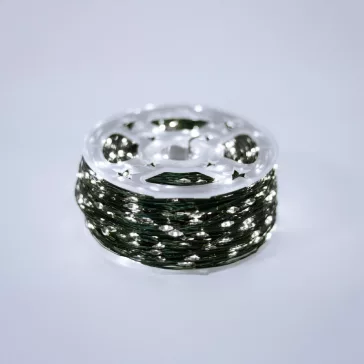   HOME ML1000WH micro LED-es fényfüzér, 1000db hidegfehér micro LED, 50 méter, 8 program, időzítő, távirányító, adapteres tápellátás, kül- és beltéri kivitel