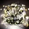 HOME ML1000WW micro LED-es fényfüzér, 50 méter, 1000db melegfehér micro LED, 8 program, távirányító, adapteres tápellátás, kül- és beltéri kivitel