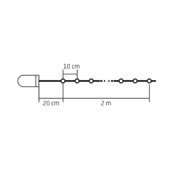 Home MLF 26/WH micro LED-es fényfüzér, 2 m / 20 db hidegfehér micro LED, állófényű, átlátszó vezeték, időzíthető, gombelemes, lapos elemtartó, beltéri kivitel Home MLF 26/WH micro LED-es fényfüzér, 2 m / 20 db hidegfehér micro LED, állófényű, átlátszó vezeték, időzíthető, gombelemes, lapos elemtartó, beltéri kivitel