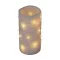 Home MLF 26/WW micro LED-es fényfüzér, 2 m / 20 db melegfehér micro LED, állófényű, átlátszó vezeték, időzíthető, gombelemes, lapos elemtartó, beltéri kivitel
