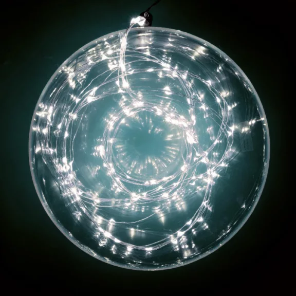 Home ML 200/WH micro LED-es fényfüzérköteg, 200 db hidegfehér micro LED, 10 ágú, vékony, ezüstszínű vezeték, hálózati adapter, kül- és beltéri kivitel Home ML 200/WH micro LED-es fényfüzérköteg, 200 db hidegfehér micro LED, 10 ágú, vékony, ezüstszínű vezeték, hálózati adapter, kül- és beltéri kivitel