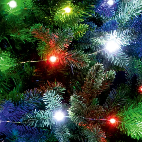 Home ML 30/M micro LED-es fényfüzér, 2,9 m / 30 db színes micro LED, állófényű, kapcsolható és időzíthető, átlátszó vezeték, elemes, beltéri kivitel Home ML 30/M micro LED-es fényfüzér, 2,9 m / 30 db színes micro LED, állófényű, kapcsolható és időzíthető, átlátszó vezeték, elemes, beltéri kivitel