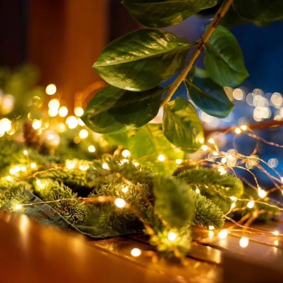 Home ML 50/WW micro LED-es fényfüzér, 4,9 m / 50 db melegfehér micro LED, állófényű, kapcsolható és időzíthető, átlátszó vezeték, elemes, beltéri kivitel Home ML 50/WW micro LED-es fényfüzér, 4,9 m / 50 db melegfehér micro LED, állófényű, kapcsolható és időzíthető, átlátszó vezeték, elemes, beltéri kivitel