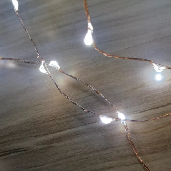 Home ML 80/WH micro LED-es fényfüzér, 7,9 m / 80 db hidegfehér micro LED, állófényű, vékony vezeték, hálózati adapter, kül- és beltéri kivitel Home ML 80/WH micro LED-es fényfüzér, 7,9 m / 80 db hidegfehér micro LED, állófényű, vékony vezeték, hálózati adapter, kül- és beltéri kivitel