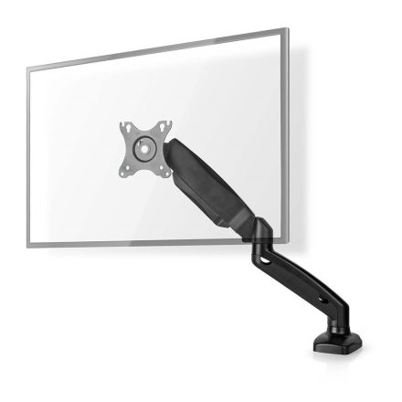 Nedis gázrugós monitor tartó konzol / állvány 15 - 32 " | 75x75 / 100x100 MMSISGS110BK