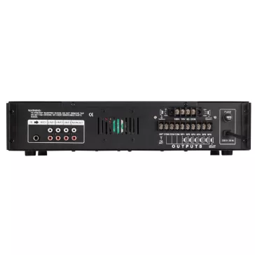   SAL MPA 120BT multimédiás keverő erősítő, 120 W, 6 csatorna, BT, FM rádió, USB/SD, EQ