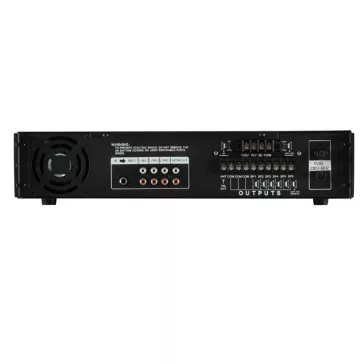   SAL MPA 240BT multimédiás keverő erősítő, 240 W, 6 csatorna, BT, FM rádió, USB/SD, EQ