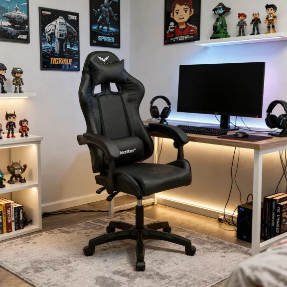 Raven gamer irodai forgószék fekete Raven gamer irodai forgószék fekete