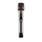 SAL MVN310 Professzionális vezeték nélküli mikrofon szett, kb.40m hatótávolság, fém mikrofon és fém vevőegység, automatikus párosítás, elem nélküli működés, tölthető, 16 UHF csatorna a zavarmentes vételért