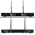 SAL MVN 910 vezeték nélküli mikrofonszett, digitális zajszűrés, 2x100 csatorna, ~140 m hatótáv, UHF frekvenciasáv, rack kompatibilis