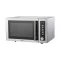 HAUSER MW-825 mikrohullámú sütő grill funkcióval, 900 W, 25 liter, digitális, 9 program, 11 fokozat, inox/szürke színű