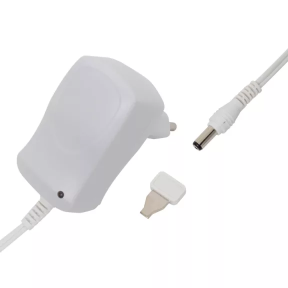 Home MW MA06/G+ hálózati adapter, 600 mA áramfelvételig, ideális 3-12 V-os készülékekhez, szabályozható feszültség, LED visszajelző, fix csatlakozó Home MW MA06/G+ hálózati adapter, 600 mA áramfelvételig, ideális 3-12 V-os készülékekhez, szabályozható feszültség, LED visszajelző, fix csatlakozó