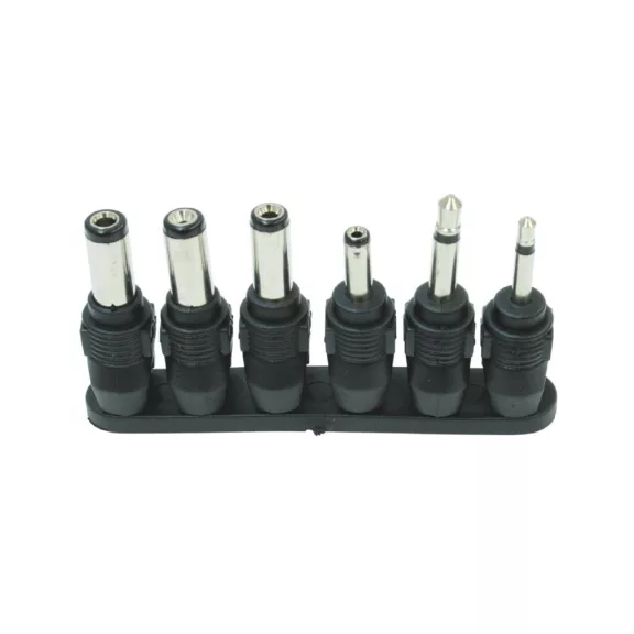 Home MW MB10N hálózati adapter, 3 - 12 V, 2000 - 1000 mA áramfelvétel, LED visszajelző, polaritás állítás, 6 db csatlakozó, EuP