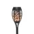 Home MX301 napelemes kerti fáklya, 12 db sárga SMD LED, fáklyaláng effektus, műanyag, 110 g,