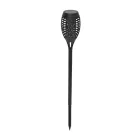 Home MX301 napelemes kerti fáklya, 12 db sárga SMD LED, fáklyaláng effektus, műanyag, 110 g,