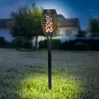 Home MX301 napelemes kerti fáklya, 12 db sárga SMD LED, fáklyaláng effektus, műanyag, 110 g,