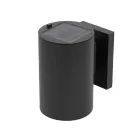 Home MX654 napelemes díszvilágítás, falilámpa, 1 db melegfehér LED, akkumulátor, fém és műanyag
