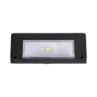 HOME MX658 napelemes falilámpa szett, 2db-os szett, 2db hidegfehér LED, cserélhető AA akkumulátor, fekete