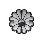 HOME MX674 napelemes kerti lámpa, tappancs, virág, 12db/display, 1db melegfehér LED, cserélhető akkumulátor