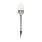 MX816 napelemes kerti lámpa, melegfehér LED, kültéri, beltéri