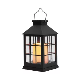   Home MXLTN1 napelemes lámpás, 12db melegfehér LED, valósághű lángeffekt, akkumulátor