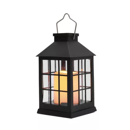 Home MXLTN1 napelemes lámpás, 12db melegfehér LED, valósághű lángeffekt, akkumulátor