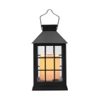 Home MXLTN1 napelemes lámpás, 12db melegfehér LED, valósághű lángeffekt, akkumulátor