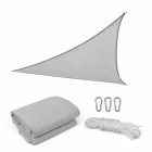 Rana napvitorla háromszög alakú 4x4x4 m szürke