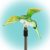 Home MX 618K napelemes kerti dekoráció, 1 db LED, automatikus, 8 óra üzemidő, kolibri