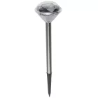Home MX 802/4 napelemes kerti lámpa szett, 4 db, 1 db LED, fém és műanyag, automatikus, kristáylszerű fej