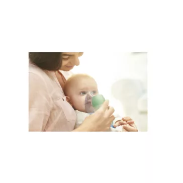   OMRON DuoBaby 2in1 Kompresszoros inhalátor orrszívóval, csecsemő, alsó és felső légzőszervi megbetegedésekhez