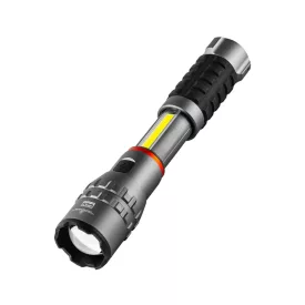   NEBO NEB-0031-G SLYDE KING 4K zseblámpa, 4000 lumen, 2600mAh, alumínium burkolat, IPX7, zoom, 2 funkciós