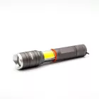 NEBO NEB-6746-G TAC SLYDE zseblámpa, 300 lumen, zoom, alumínium burkolat, IPX4, 5 féle üzemmód, elemes működés