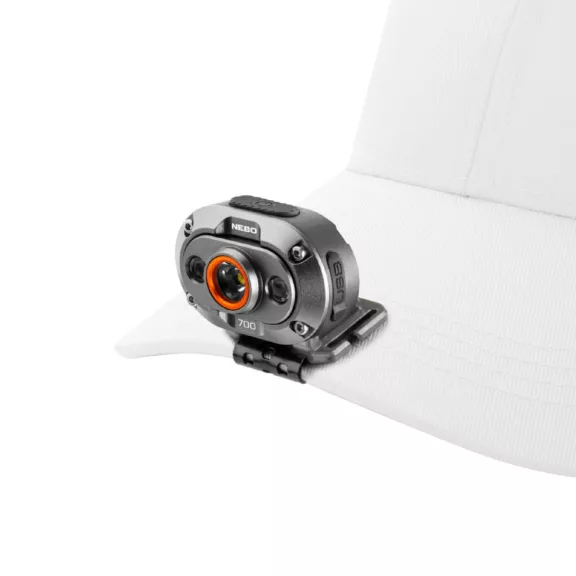NEBO NEB-HLP-0044-H MYCRO 700 fej- és sapkalámpa, 700 lumen, 6 világítási mód, akkumulátor, víz- és ütésálló NEBO NEB-HLP-0044-H MYCRO 700 fej- és sapkalámpa, 700 lumen, 6 világítási mód, akkumulátor, víz- és ütésálló