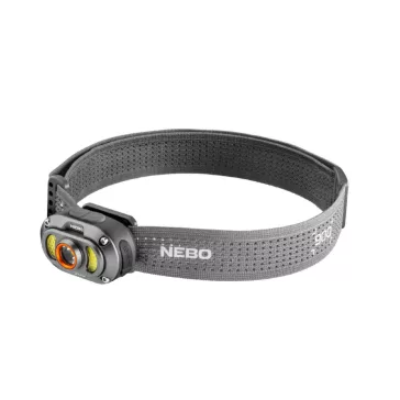   NEBO NEB-HLP-0045-H MYCRO 900+ fej- és sapkalámpa, 900 lumen, 7 világítási mód, akkumulátor, víz- és ütésálló