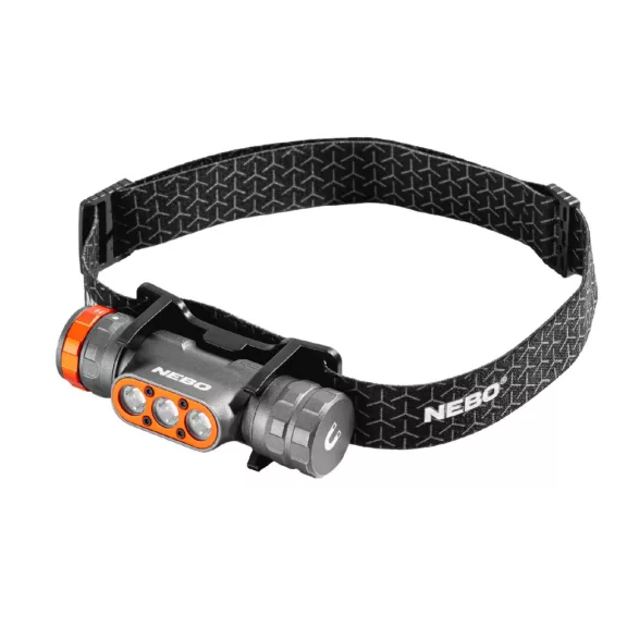 NEBO NEB-HLP-1001-G Transcend 1500, Fejlámpa, 1500 lm - 30 lm, 5 üzemmód, Smart Powr Control, IPX7, 3200 mAh NEBO NEB-HLP-1001-G Transcend 1500, Fejlámpa, 1500 lm - 30 lm, 5 üzemmód, Smart Powr Control, IPX7, 3200 mAh